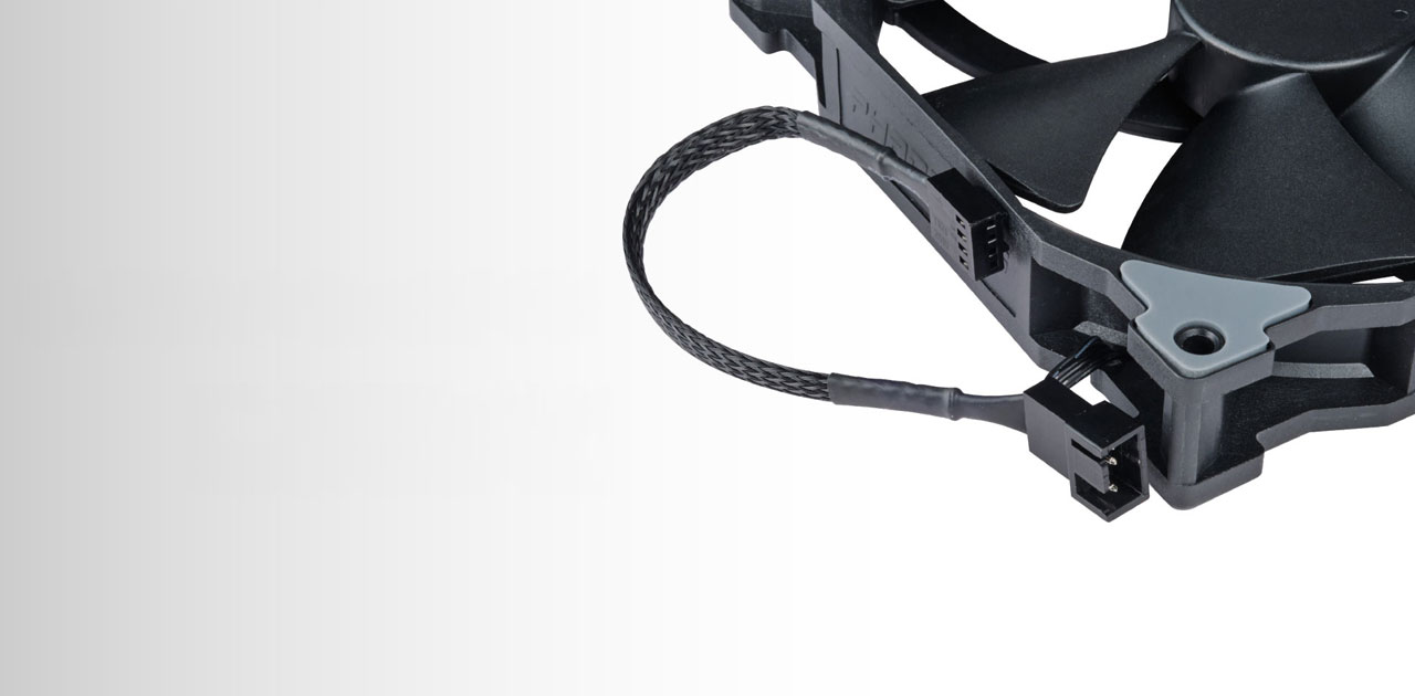 How To Daisy Chain Computer Fans / In Win's new RGB Aurora case fans